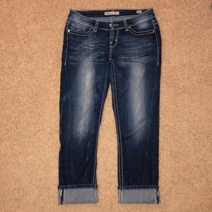 BKE Sabrina Denim capris